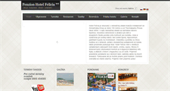 Desktop Screenshot of hotelfelicia.sk