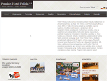 Tablet Screenshot of hotelfelicia.sk
